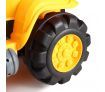 Kids Off Road Excavator Ride on Digger Bulldozer Loader w/Toy Stones & Safety Helmet