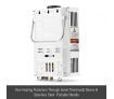 MAXKON 520L/Hr Portable 10 in 1 Outdoor Gas LPG Instant Shower Water Heater - White