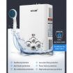MAXKON 520L/Hr Portable 10 in 1 Outdoor Gas LPG Instant Shower Water Heater - White