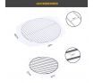 Maxkon 32" Fire Pit 4-in-1 Patio Camping Heater Fireplace Brazier w/Grill Shelf