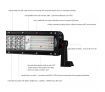 DASHOTO 22" inch 1880W CREE Four-Row LED Light Bar Spot Flood combo work light offroad truck jeep ATV 4WD Waterproof Driving Lamp 4x4 12V 24V new