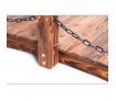 Garden Wooden Rustic Bridge Decoration Decor Outdoor Landscape Rail 160cm