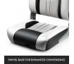 OGL 2 x All-weather Folding Swivel Marine Fishing Boat Seats Chairs