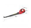 Cordless Leaf Blower 2-Speed Battery Powered Garden Cleaner Tool W/ Soft Handle