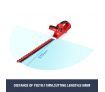 Cordless Hedge Trimmer Handheld Battery Powered Garden Tool W/ Blade Cover