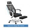Executive High Back Office Computer Mesh Work Chair w/Retractable Footrest