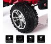 Electric Ride on Toy Jeep Remote Control Off Road Kids Built-in Songs - Red