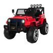 Electric Ride on Toy Jeep Remote Control Off Road Kids Built-in Songs - Red