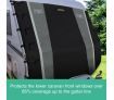 Caravan Front Window Cover Waterproof Towing Protection Universal w/Carry Bag - 220 x 192cm