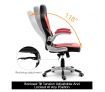 Executive Racing Gaming Desk Chair Ergonomic PU Leather Computer Seat w/Armrest