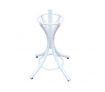 Coat Stand with 12 Hooks - Tree Style with Base Ring for Umbrellas - White