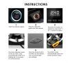 Digital Tyre Inflator 12V Portable Air Compressor Car Tire Pump w/LED Light