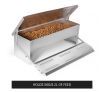 Auto Chicken Feeder Automatic Rat Proof Poultry Treadle Chook Feeding Trough Aluminium 8.2L