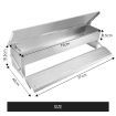 11.5L Automatic Chicken Feeder Poultry Chook Treadle Feeding Trough