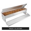 11.5L Automatic Chicken Feeder Poultry Chook Treadle Feeding Trough