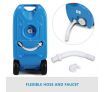 40L Wheel Water Tank Portable Outdoor Caravan Camping Motorhome Container - Blue