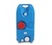 40L Wheel Water Tank Portable Outdoor Caravan Camping Motorhome Container - Blue