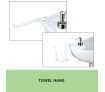17L Portable Camping Basin Sink Hand Wash Stand Wheel Water Tank for Outdoor Trip - Gray