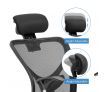 Adjustable Breathable Ergo Mesh Office Computer Chair w/ Lumbar Support - Black