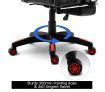 Racing Gaming Office Chair PU Leather Computer Seat w/Adjustable Headrest & Footrest