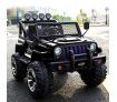 Kids Off Road Ride On Toy Electric Remote Control Truck Jeep w/Built-in Songs - Black