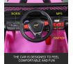 Kids Off Road Ride on Toy Remote Control Electric Built-in Songs - Pink