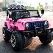 Kids Off Road Ride on Toy Remote Control Electric Built-in Songs - Pink