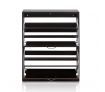 18 Pair Shoe Cabinet 2 Rack Wooden Home Footwear Storage Stand - Walnut