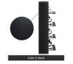 60 Pair Shoe Cabinet 4 Rack Wooden Home Footwear Storage Stand - Black