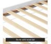 New Wooden Bed Frame Single Pine Bedroom Furniture for Adult Kid White
