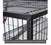 Cat House Pet Hamster Animal Home Rabbit Hutch Ferret Aviary Bird Cage Powder Coated Frame Bottom Lock 4 Levels