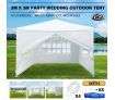 OGL 3M x 3M Party Wedding Outdoor Tent Gazebo Canopy Events Pavilion w/3 Sidewalls and 1 Door