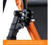 Adjustable Inversion Table Foldable Gravity Back Stretcher Inverter w/PVC Mat & Heavy - Duty Steel Frame