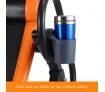 Adjustable Inversion Table Foldable Gravity Back Stretcher Inverter w/PVC Mat & Heavy - Duty Steel Frame