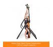 Adjustable Inversion Table Foldable Massage Gravity Back Inverter w/PVC Mat & Heavy-Duty Steel Frame