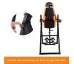 Adjustable Inversion Table Foldable Massage Gravity Back Inverter w/PVC Mat & Heavy-Duty Steel Frame