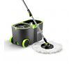 360 Degree Spin Rotating Mop and Bucket Set w/ Wheels and 4 Microfiber Mop Heads