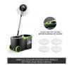 360 Degree Spin Rotating Mop and Bucket Set w/ Wheels and 4 Microfiber Mop Heads