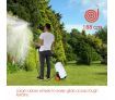 20L Weed Garden Wheel Backpack Sprayer w/4 Nozzle Pump Tank Hose Lance Belt
