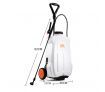 20L Weed Garden Wheel Backpack Sprayer w/4 Nozzle Pump Tank Hose Lance Belt