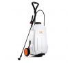 20L Weed Garden Wheel Backpack Sprayer w/4 Nozzle Pump Tank Hose Lance Belt