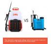 20L Weed Garden Backpack Sprayer w/4 Nozzle Pump Tank Hose Lance Belt