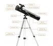 Astronomical Telescope Aperture 114mm 675x Zoom w/ Tripod - Black