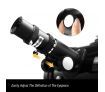 Astronomical Telescope Aperture 114mm 675x Zoom w/ Tripod - Black