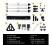 Astronomical Telescope Aperture 114mm 675x Zoom w/ Tripod - Black
