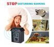 Dog Anti Barking Device Stopper Clicker Ultrasonic Puppy Outdoor Stop Bark Repeller Deterrent Control System Device
