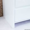 High Gloss Six Drawer Cabinet - White