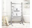 Maxkon 6 Bars Heated Towel Rail Warmer Electric Freestanding Bathroom Drying Rack