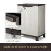 Shogun 92cm Lockable Outdoor Storage Cabinet Cupboard Garage Carport Shed