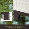 Shogun 92cm Lockable Outdoor Storage Cabinet Cupboard Garage Carport Shed
